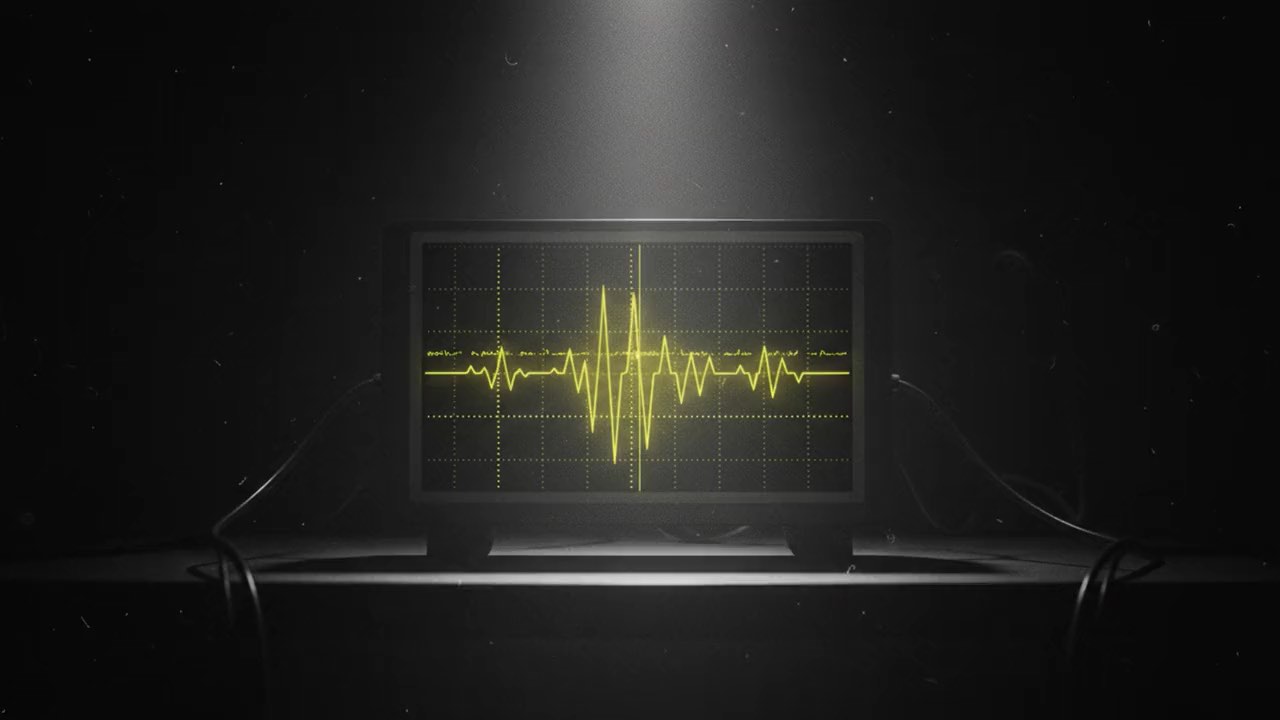 A still from Resonance Field (Audio Visualizer)